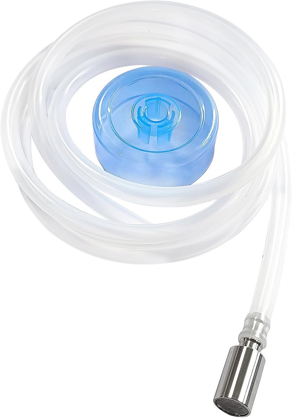 Food Grade Silicone Water Pump Hose and Weight Block Set, 3.3FT Silicone Tubing for 5 Gallon Water Bottle Pump for Charging Automatic Drinking Water Pump and Desk Water Dispenser