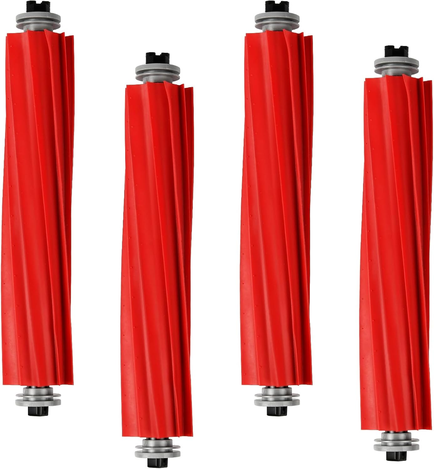 4 Pcs Replacement Main Brushes for Roborock S7,S7 Max Ultra/MaxV Ultra/MaxV Plus/Pro Ultra,Q Revo,Qrevo S,Qrevo Series,QV35A,QV35S,Qrevo MaxV/Pro/Plus,Q7,Q7+,Q7 Max,Q7 Max+,Q5,T7S Series Robot Vacuum