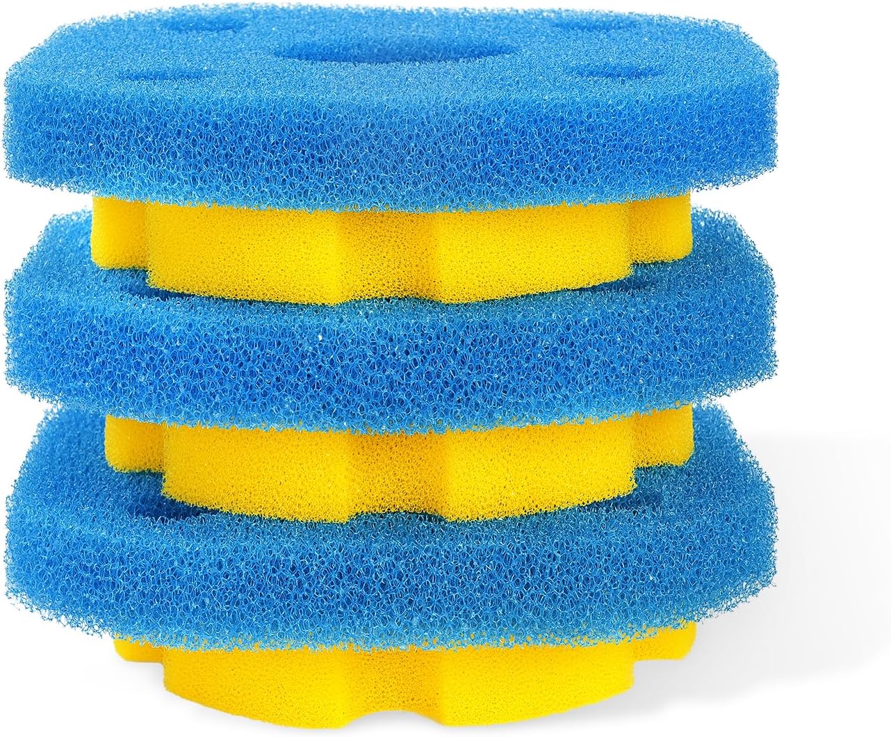 Replacement Sponge Filter Media Pad Compatible with VIVOHOME/VIVOGROW 2380 GPH/2630 GPH or SUNSUN CPF-250/180 Pressure Pond Filter Foam Koi Fish