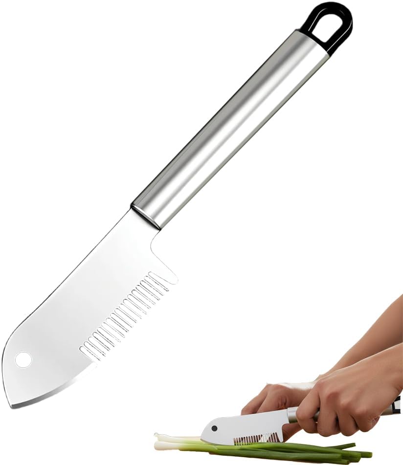 Stainless Steel Multi-Purpose Julienne Peeler, Precision Blade Vegetable Fruit Slicer, Ergonomic Grip & One-Piece, Shredder for Salads Potatoes Carrots 1PCS