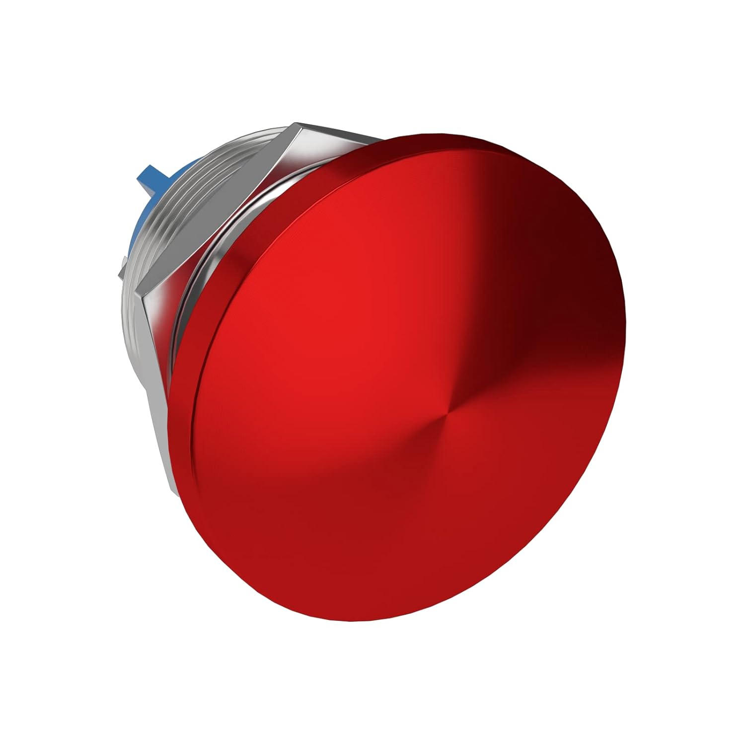 22MM Mushroom Head Push Button Switch Momentary Push Button IP65 Waterproof 12V 24V 36 DC 110V 250V AC 5A SPST 22mm, Red