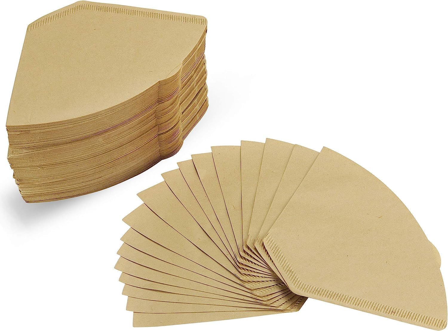 #4 Cone Coffee Filters Natural Unbleached, 100