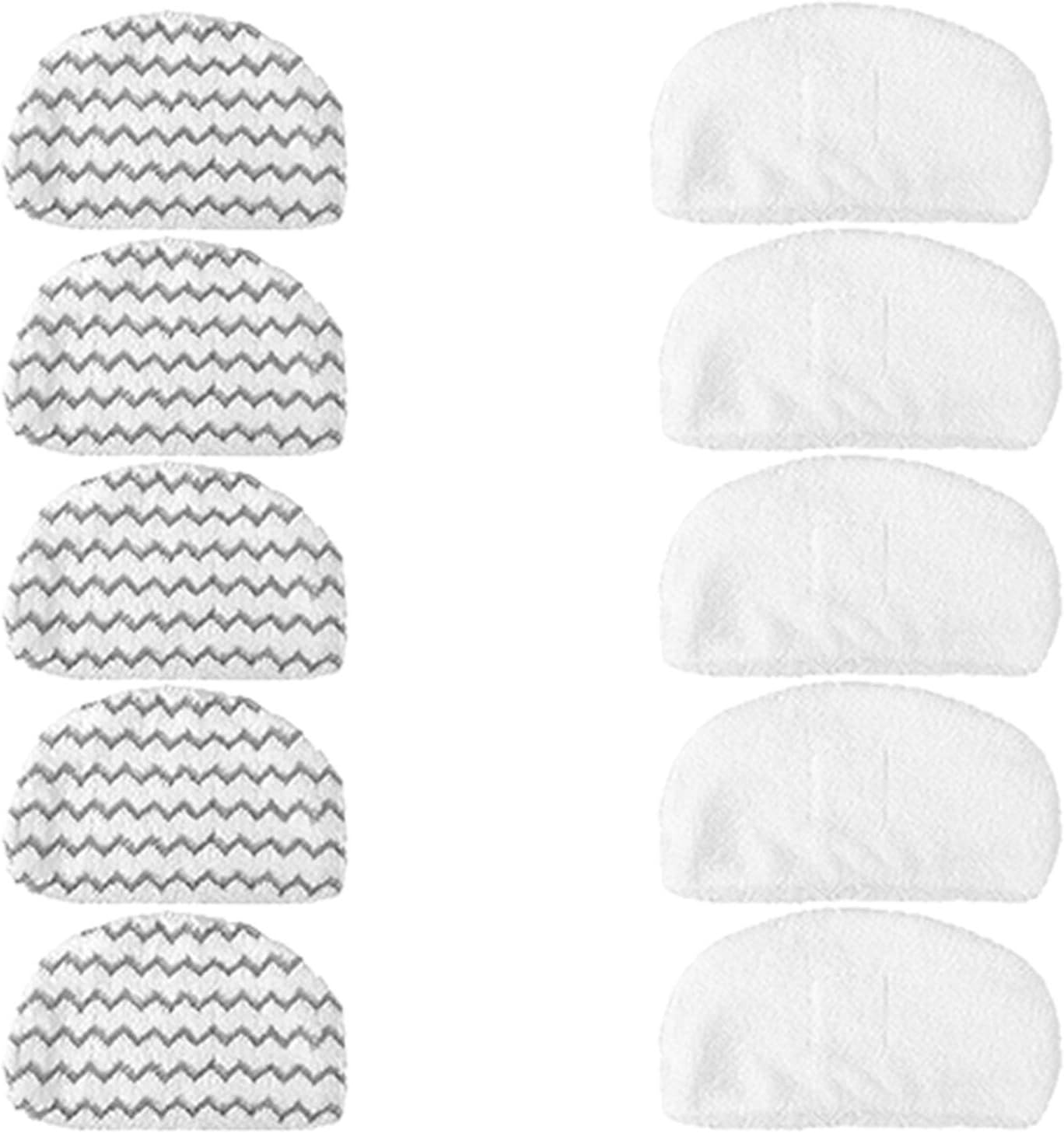 10PK Replacement Pads Compatible with Bissell Powerfresh Steam Mop 1940 1440 1806 1544 2075 2685 Series 19401 19404 19409 1940A 1940F 1940N 1940T 1940Q 1940W B0006 15441 15443 2181 2814