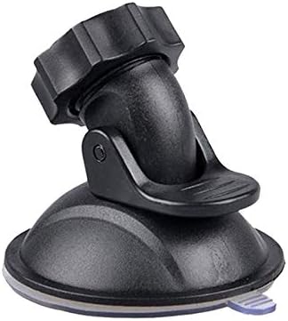 Mini Suction Cup Mount for Dash Cam Compact Adjustable Secure Car Windshield Mount for Dash Cameras GPS Smartphones Ideal for Road Trips Daily Commutes Travel