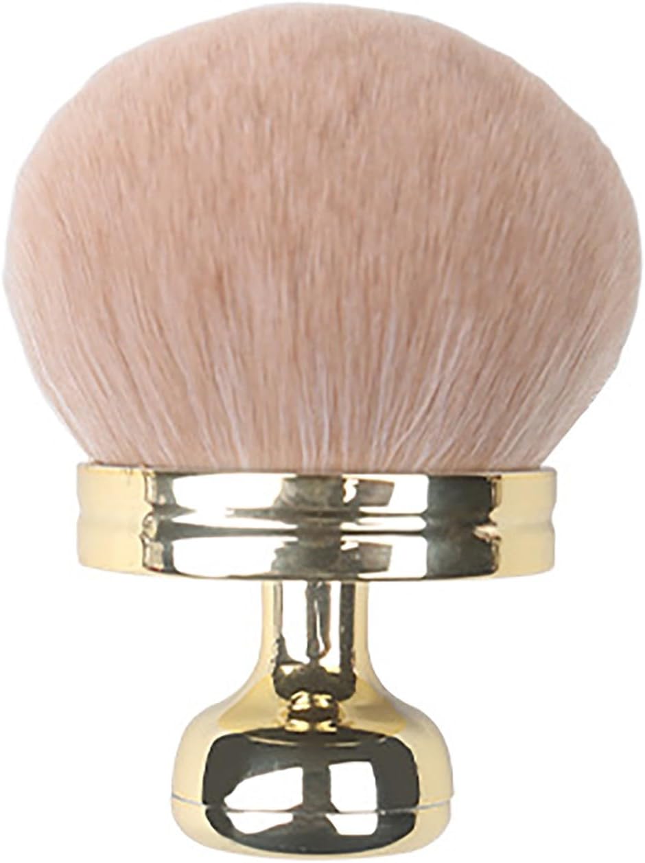 Extra Large Body Self Tanner Makeup Brush, 3 Inch Wide-headed Self Tanning Kabuki Blend Brush for Powder, Blusher, Foundation, Bronzer, Self Tan Face, Body, Leg and Back Applicator Gold