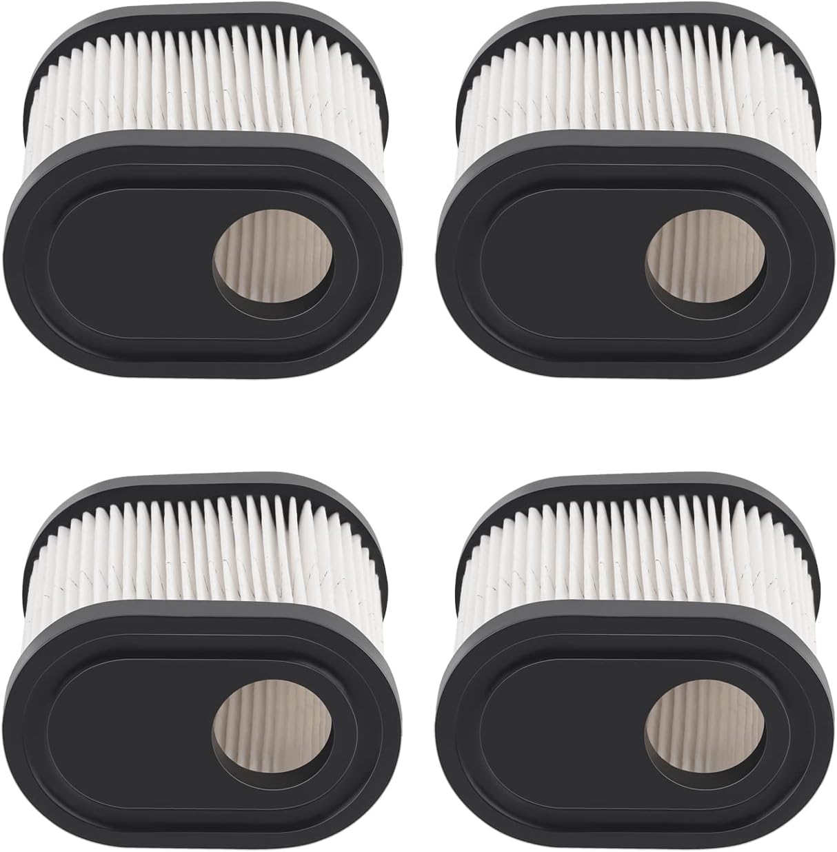 36905 Air Filter Fit for 740083A 751-11122 30-031 Rotary 9200 for Tecumseh LEV100 LEV115 LEV120 OVRM105 OVRM65 TVS115 TVS120 AH600 AV600 Toro Recycler 22 GTS 6.5HP 20016 20017 Lawn Mower 4PCS