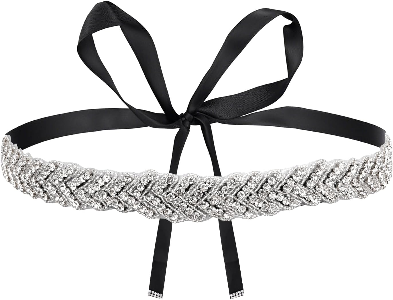 Black Birdcage Veil Headband, 1920s Headpiece Vintage Fascinator Elegant Funeral Mesh with Rhinestone Bridal Wedding Cocktail Tea Party Headpieces for Women -