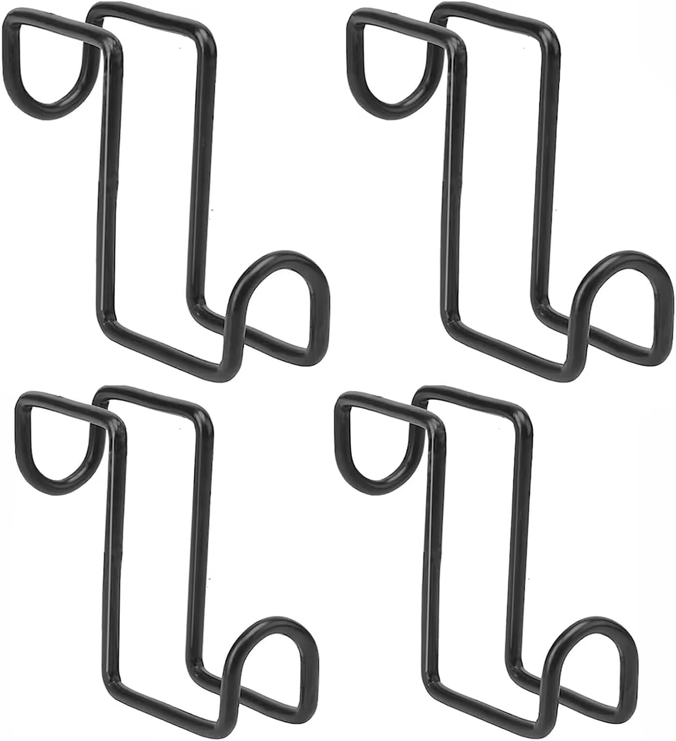 4Pcs 3 Inch Double Crossbar Hanger Backdrop for Pipe and Drape Stand -