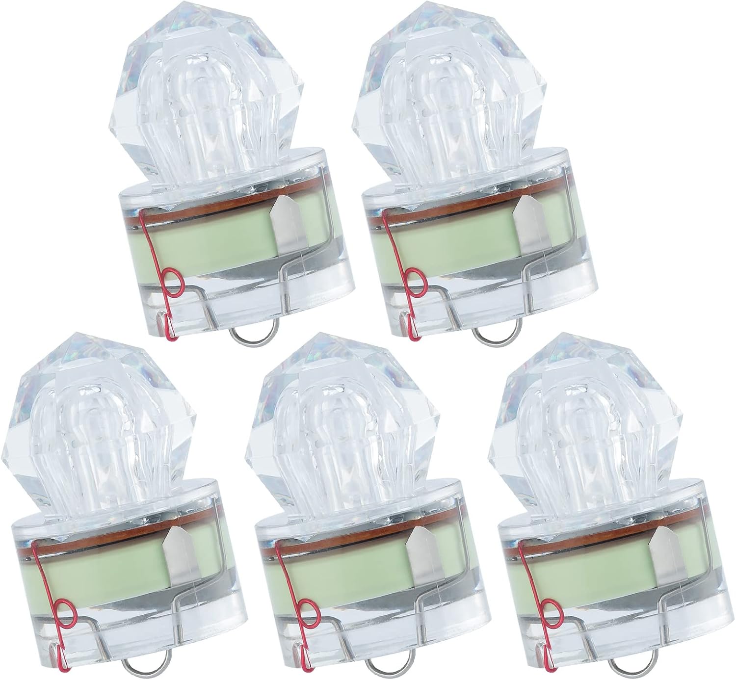 50 Pack Crankbait Snaps Stainless Steel Duo Lock Lure Quick Change Fishing Speed Clips Connector Freshwater Bass - #0-55LB-50