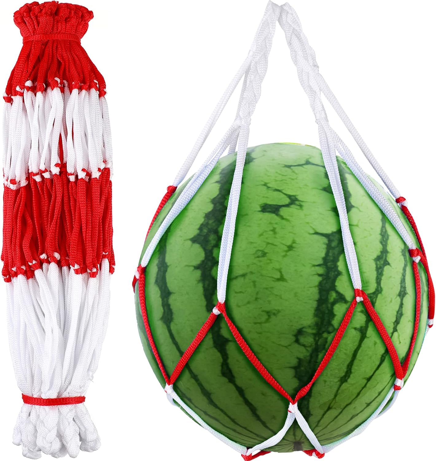 50 Pack Melon Hammocks Cradles Watermelon Nets for Melons Hanging Bags Watermelon, Honeydew Melon, Cucumbers, Cantaloupe -