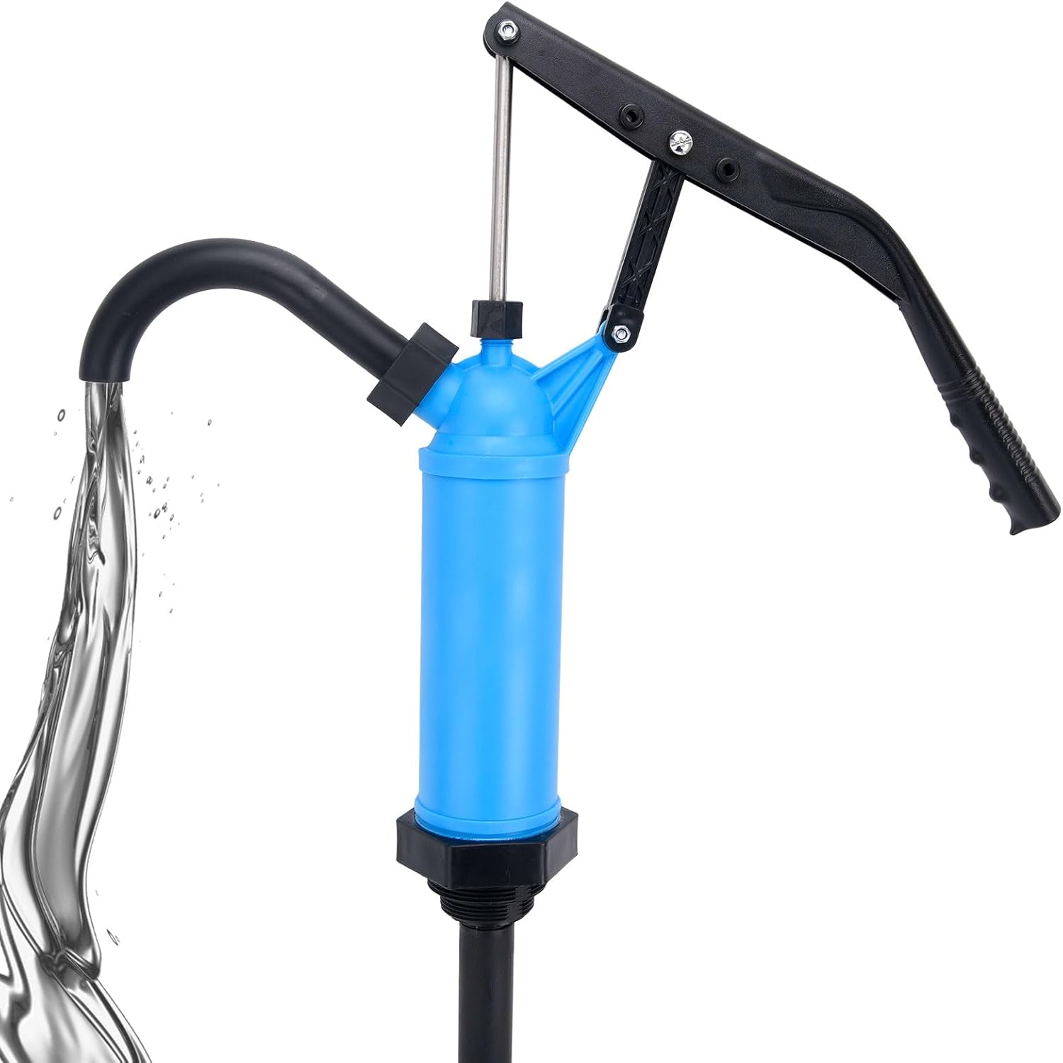 55 Gallon Drum Pump,Barrel Pump Manual Lever Action Barrel for Diesel,Kerosene, Motor Oil Transfer 7131-FANG-2 -