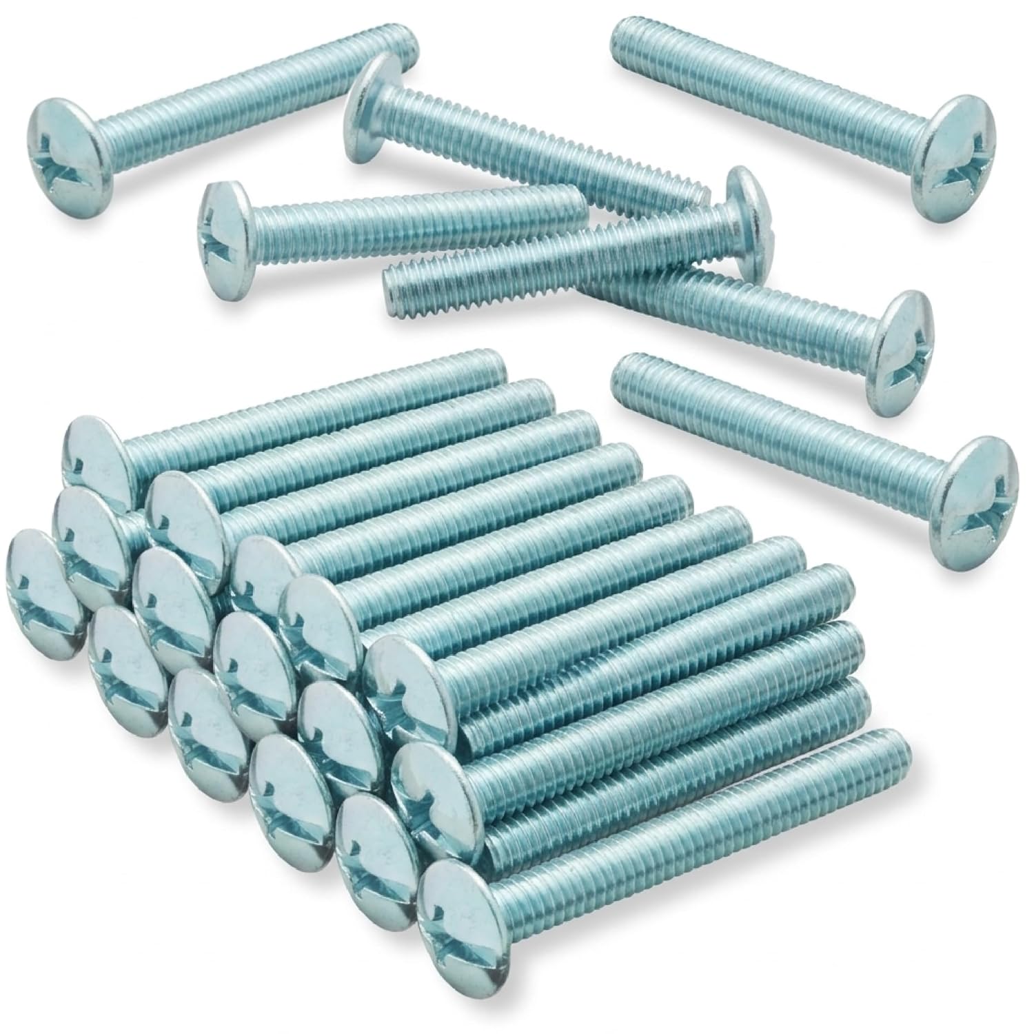 Cabinet Knob & Pull Machine Screws 25-pk 8-32 x 1-1/2" or Choose Your Length; Fasteners for Kitchen & Bathroom Drawer & Door Hardware