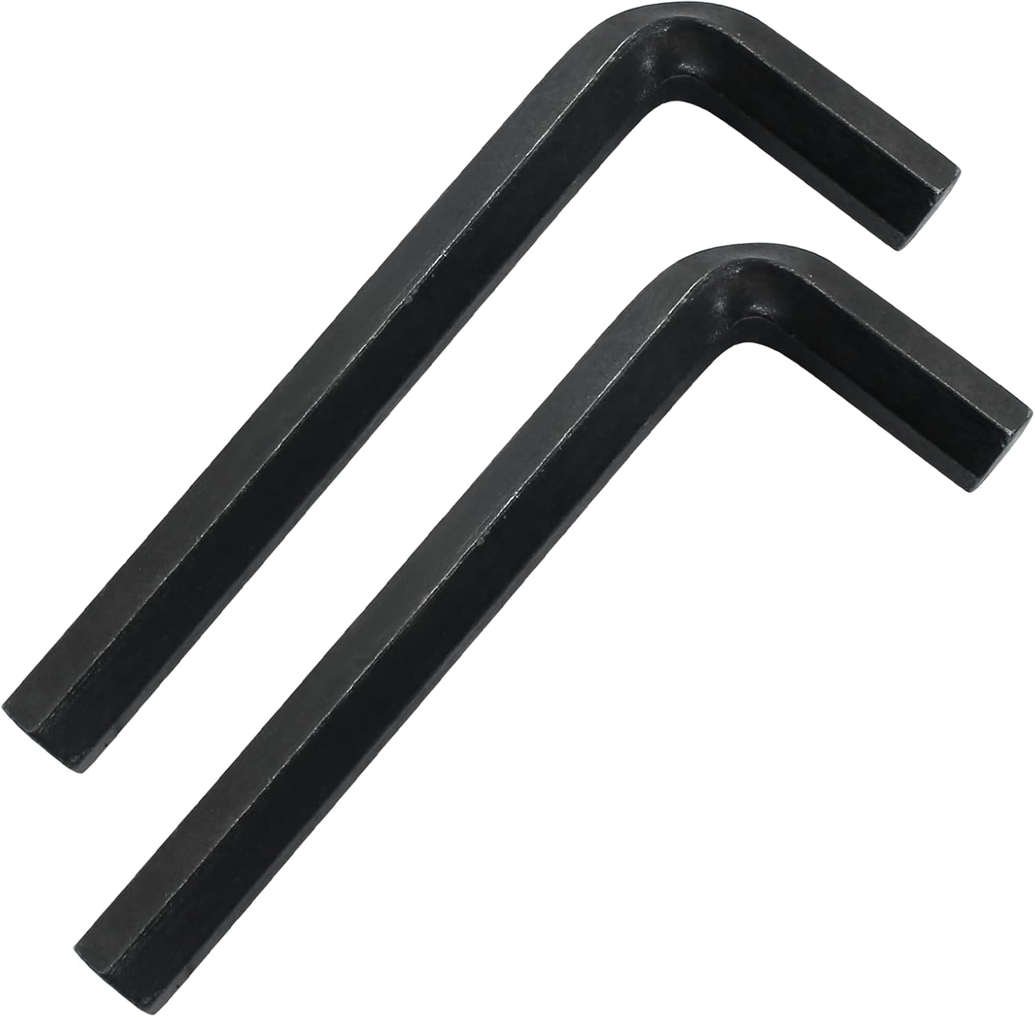 Biaungdo 2 Pcs Black 12mm Hex Key Wrench, Small Allen key Wrench, L Shaped Hexagon Hex Key Spanner Set Hexagon Head Replacement Repairing Tool for Repairing Bike, Furniture