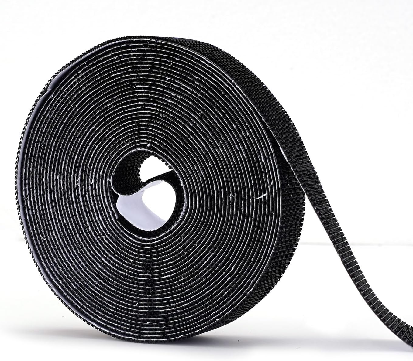 Stronger Adhesive Tape Hook Tape Self-Adhesive, Width 2cm, Length 600cm, Black, for Magnetic Screen Door Mesh Window Curtains