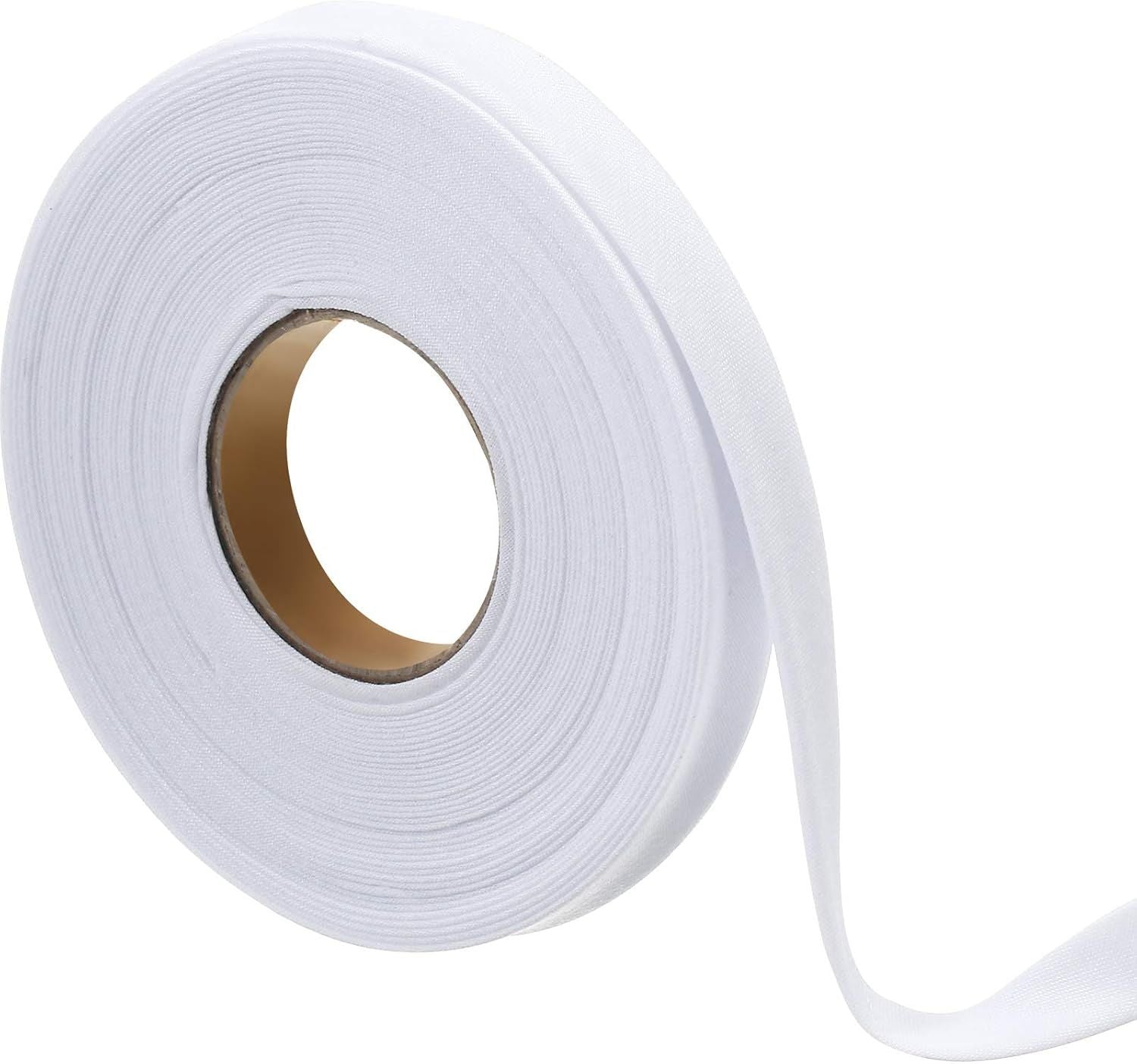1/2 Inch Double old Bias Tape Bias Binding Wide old Cotton Tape or Sewing Seaming Hemming Piping Quilting Projects White,10 Yards