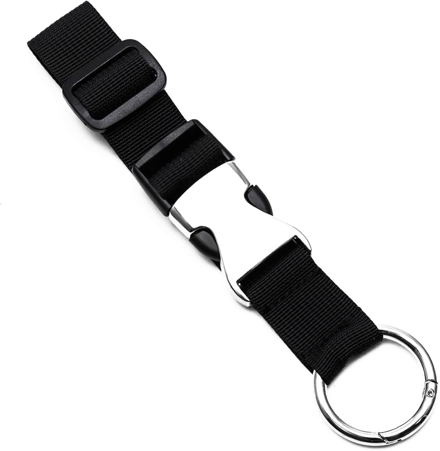 Add a Bag Luggage Straps Jacket Gripper Luggage Straps Baggage Suitcase for Travel Belt Luggage with Buckle Adjustable Luggage Accessories Black
