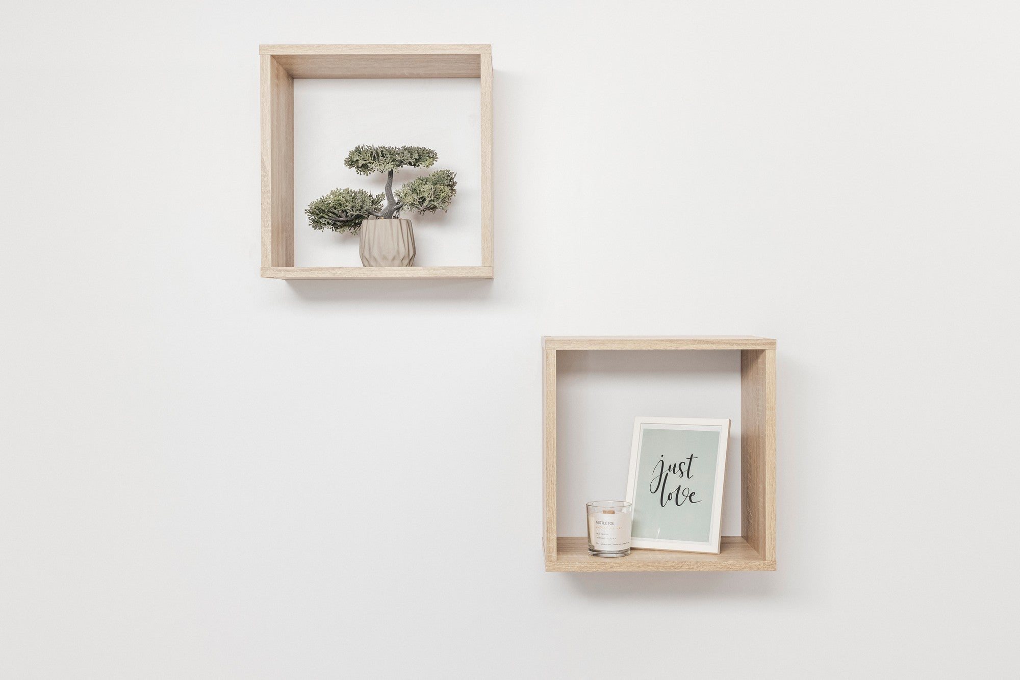 BERGEN CUBE TWIN PACK OAK