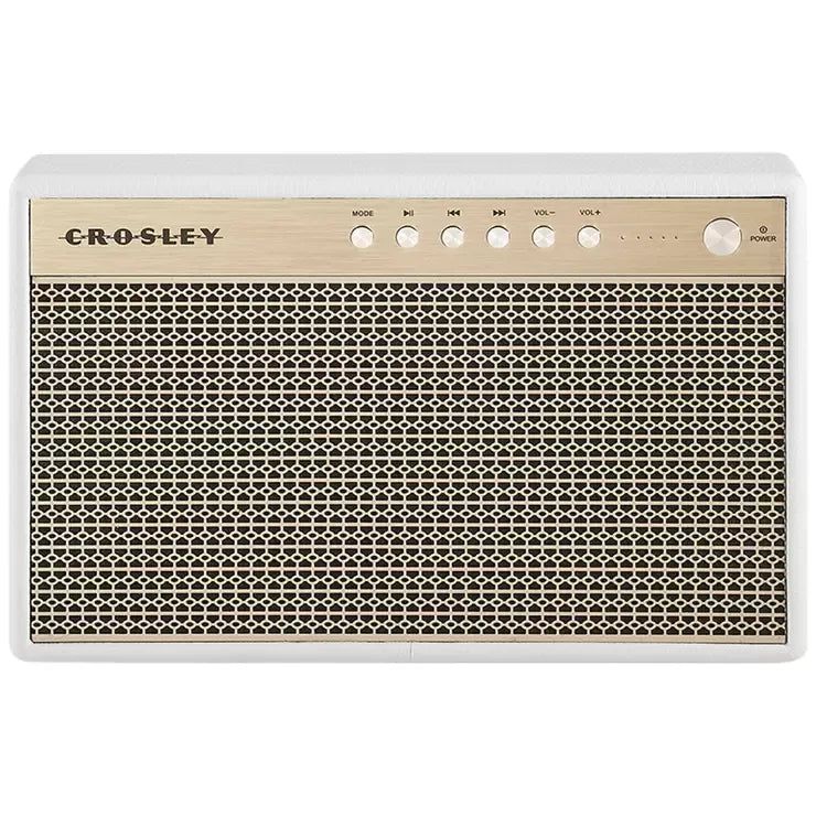 Bluetooth Speaker White with 20 Watt Power and 8 Hours Playtime