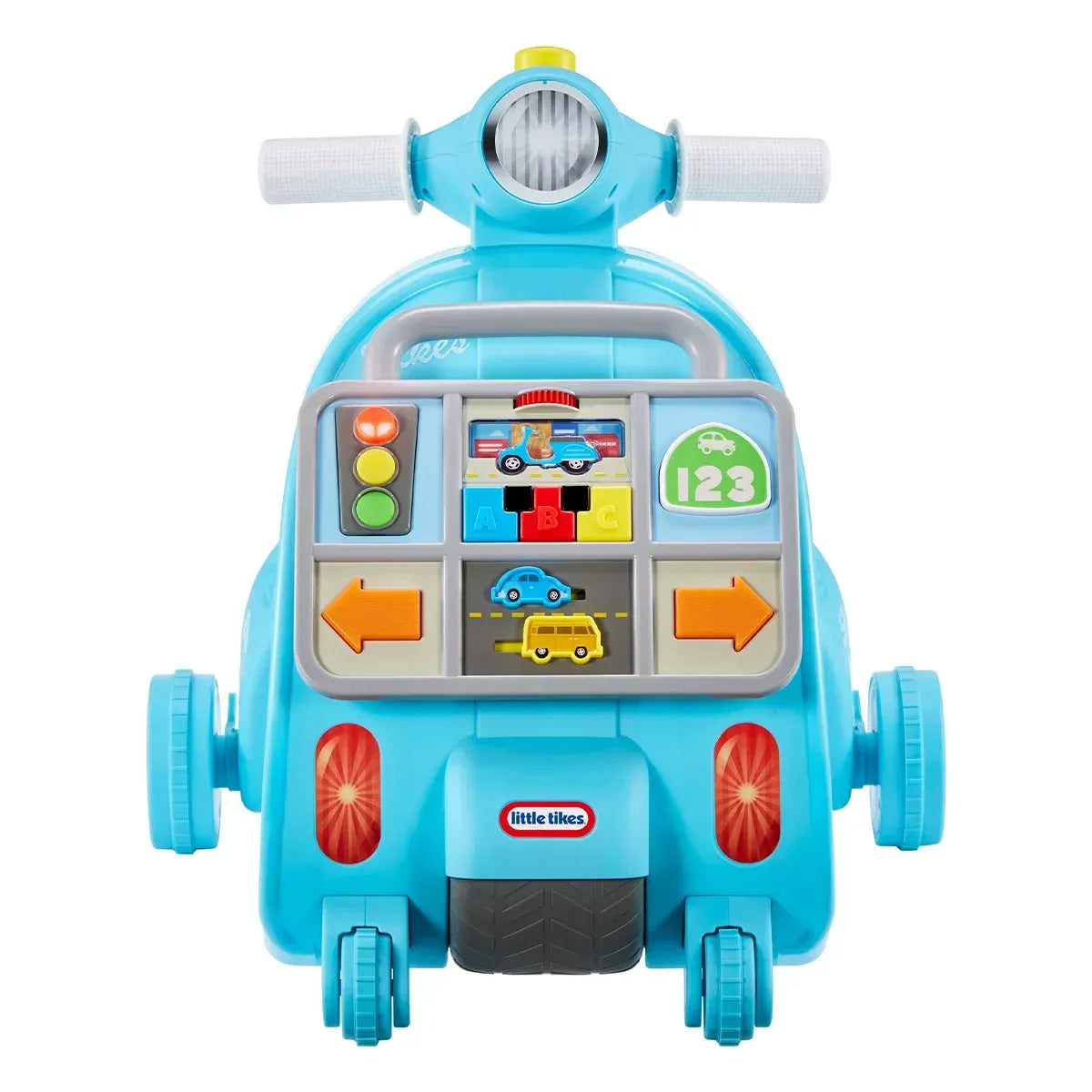 Blue Learn And Play Learning Lane Activity Walker - Driving-Themed Toddler Walker with Interactive Panel