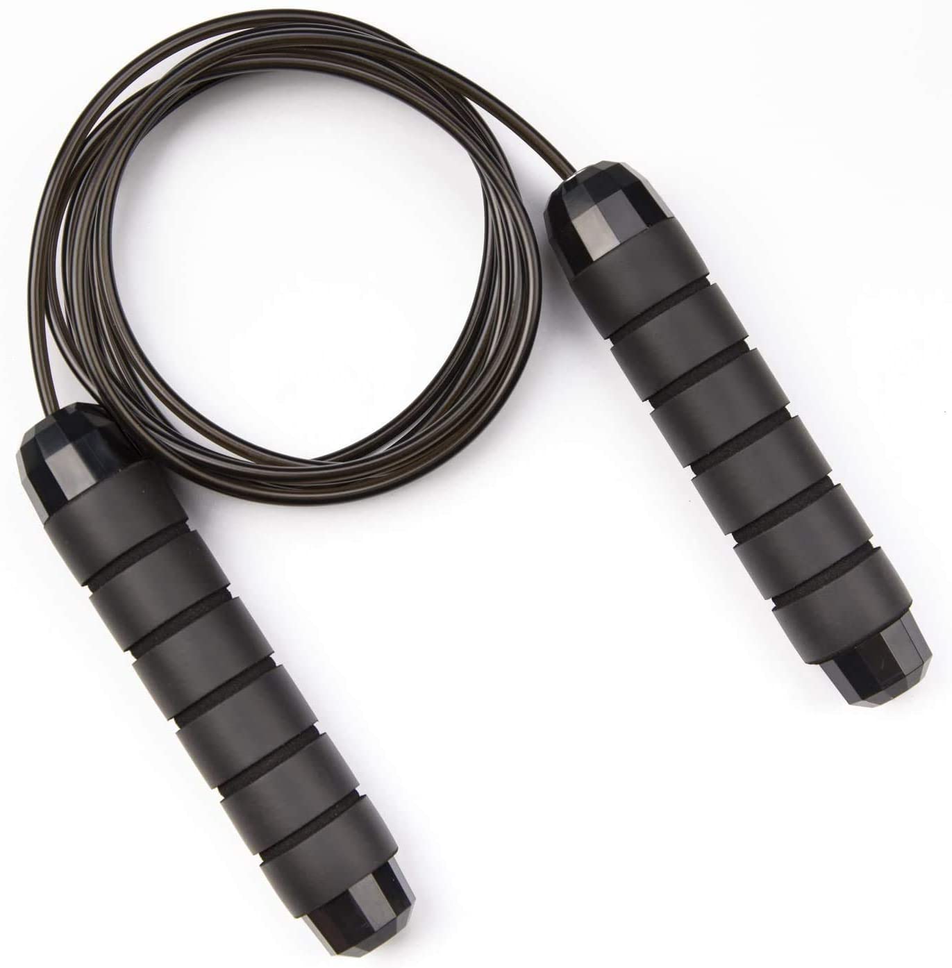 LT Skipping Rope Tangle-Free with Ball Bearings Rapid Speed Jump Rope Cable Ideal for Fitness Gym Red