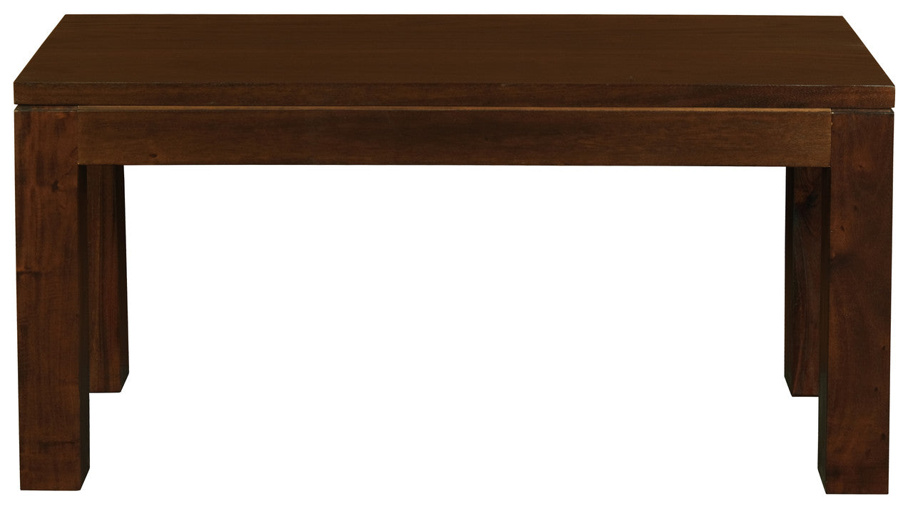 Amsterdam Solid Timber Bench 90 x 35 cm Mahogany