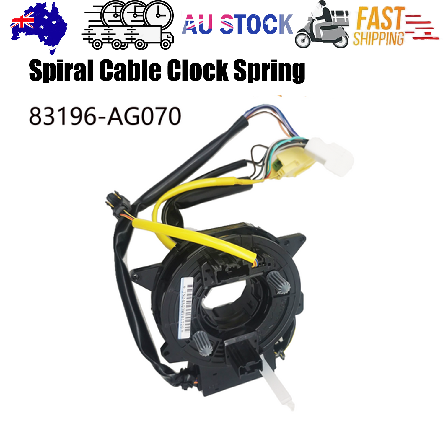 Spiral Cable Clock Spring Fits for Subaru Forester 2011-2012 83196-AG070