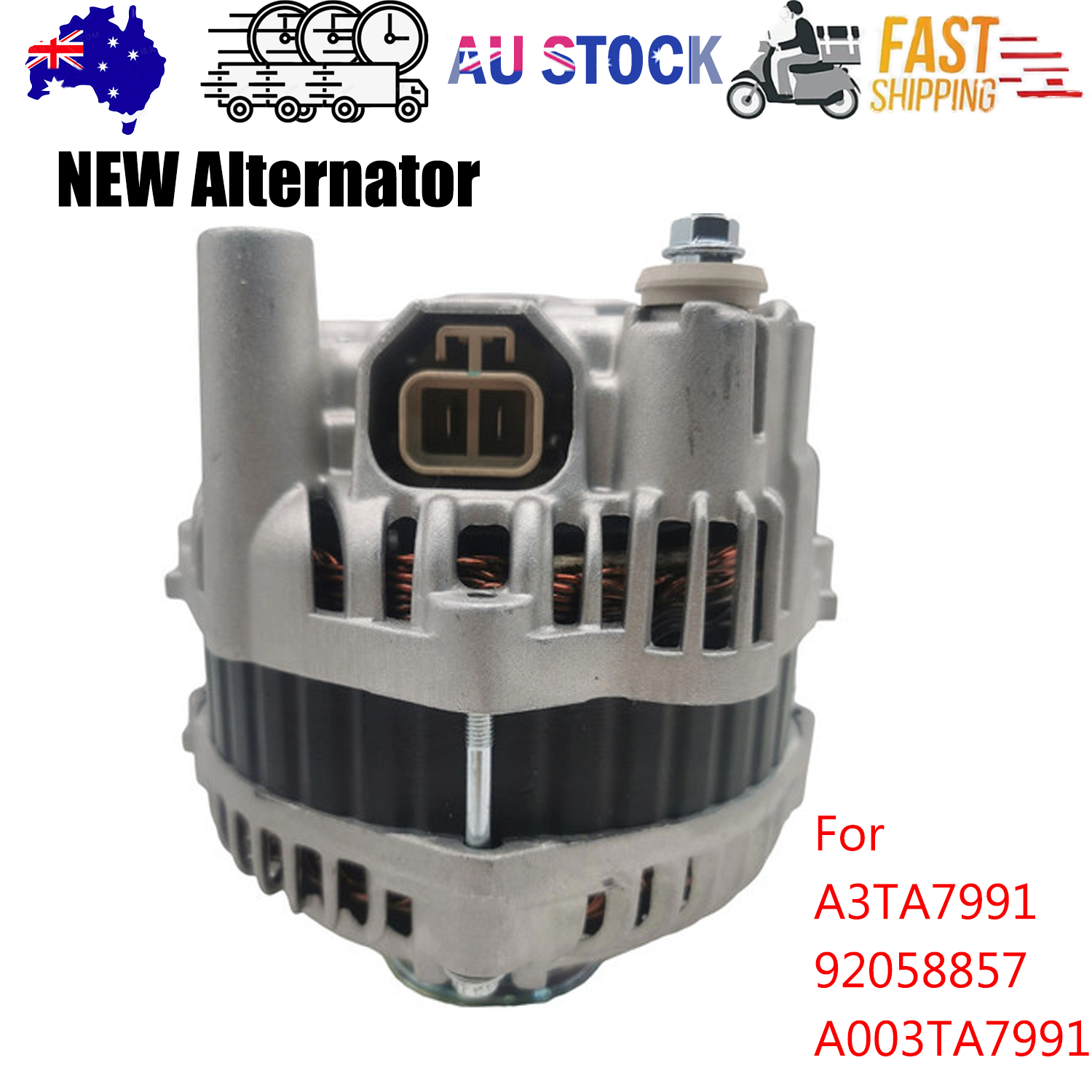 Alternator for Holden Commodore V8 VT VX VY VU VZ LS1 Gen3 5.7L Petrol 1999-2005