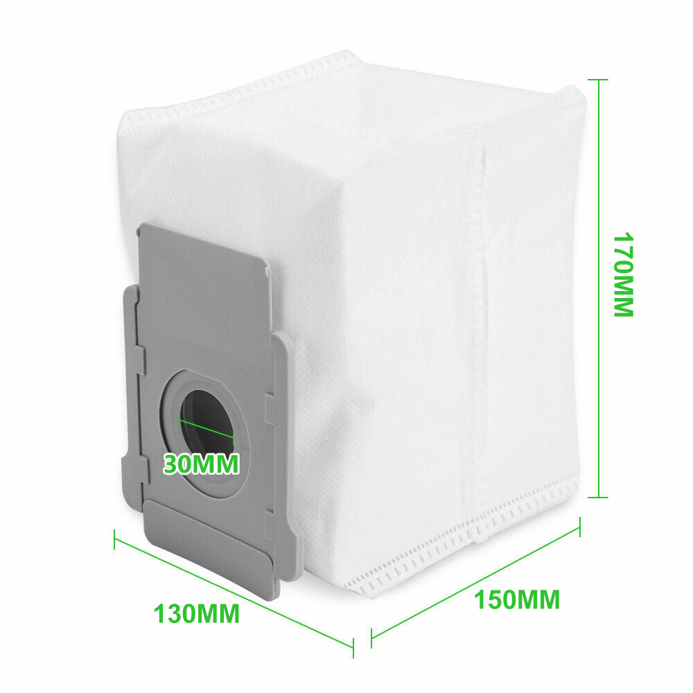 12 Packs Vacuum Dust Bags for IRobot Roomba i7 i7+/Plus s9+ 9550 Clean Bags