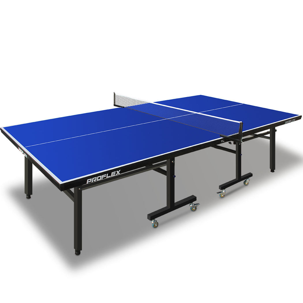 Proflex Indoor Ping Pong Table TrueBounce Blue 4-Player Set