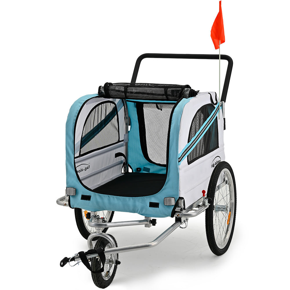 Tagalong Pet Cargo Bike Trailer/Stroller Blue