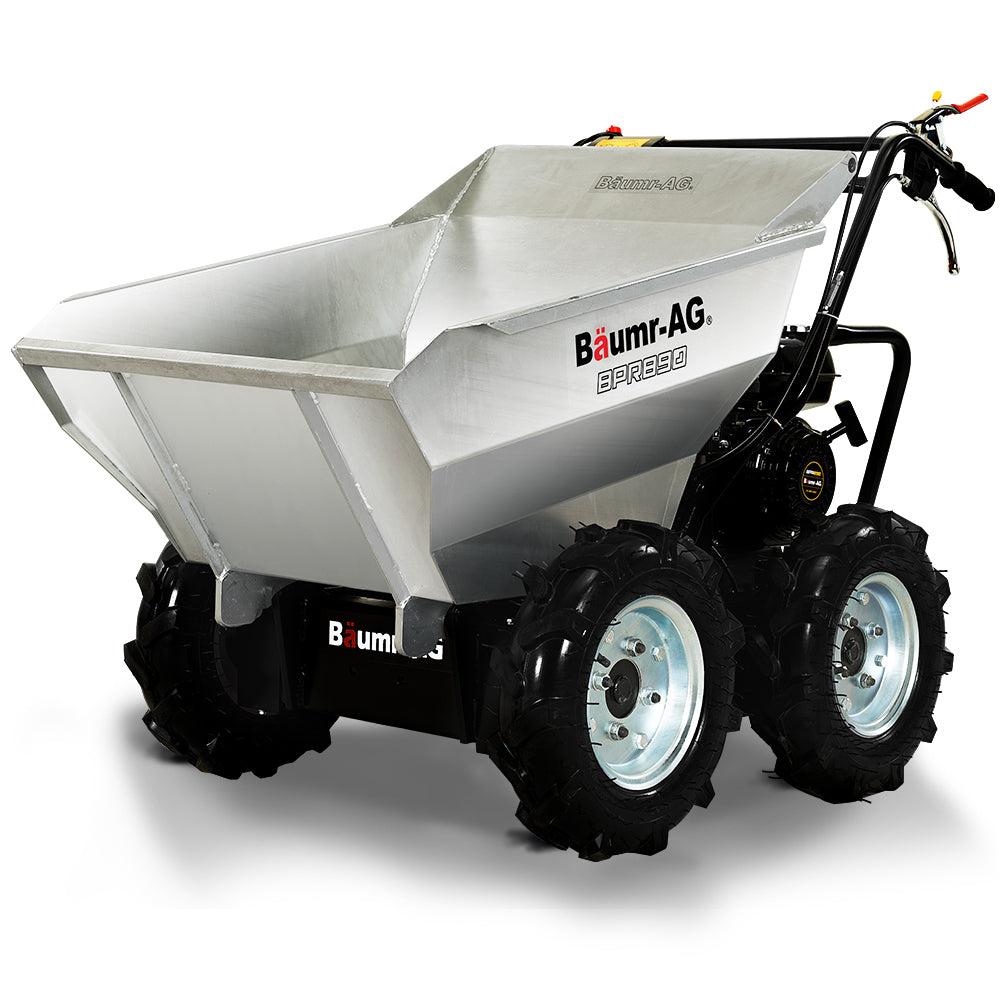 Site-Mate 300kg Mini Dumper Petrol Powered Wheelbarrow