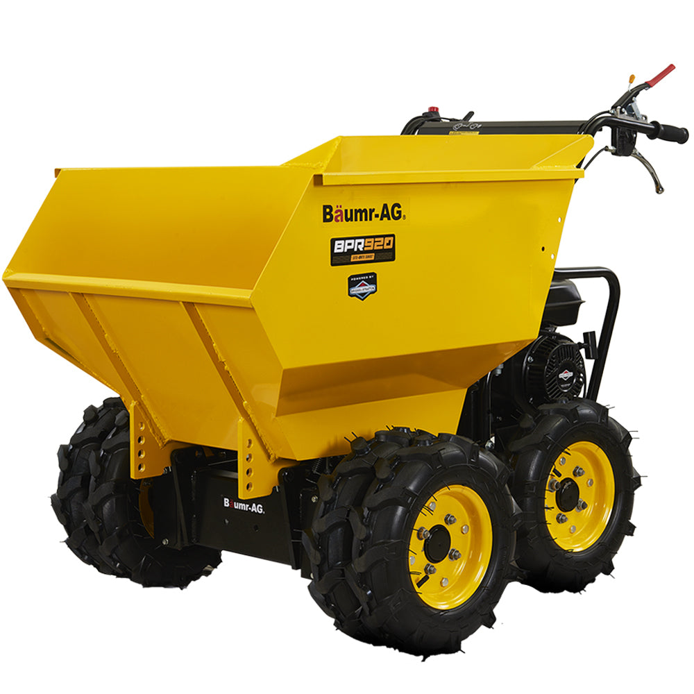 BPR920 500kg Motorised Wheelbarrow Dumper 6-Wheel Petrol