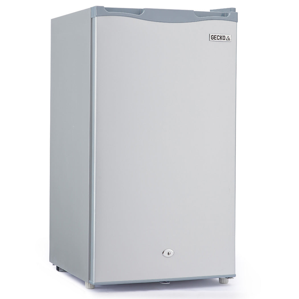Gecko 95L Portable Fridge Freezer 12V/24V Camping Silver