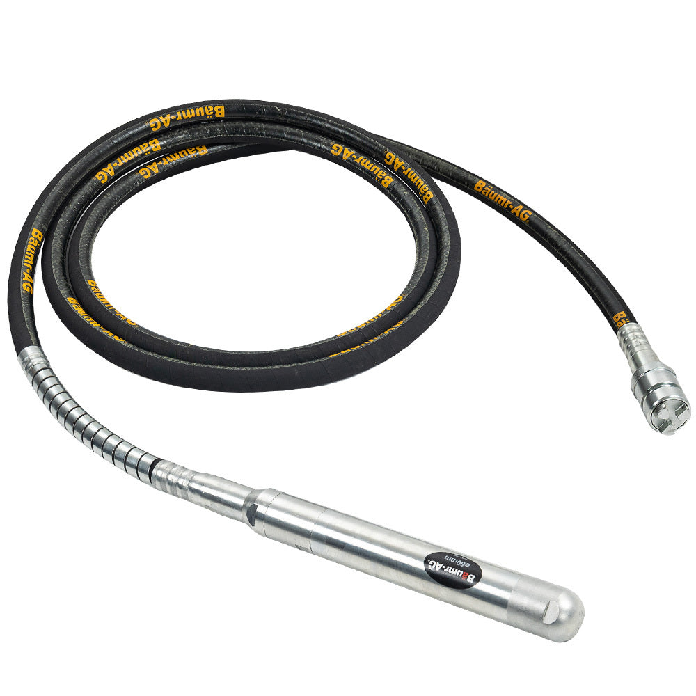CVS606 6m Concrete Vibrating Shaft 60mm 3-Claw Drive