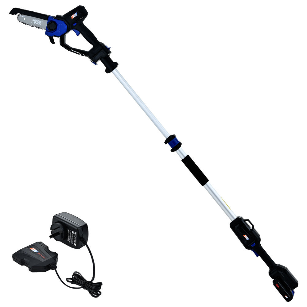 SW7 20V Cordless Convertible Mini Chainsaw Pole Saw Kit Lithium Battery