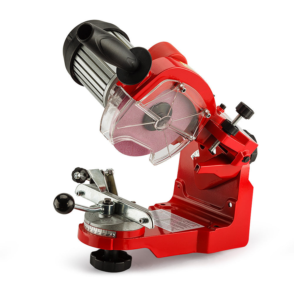 350W Chainsaw Sharpener, Grinding Discs, Adjustable Vice - Baumr-AG