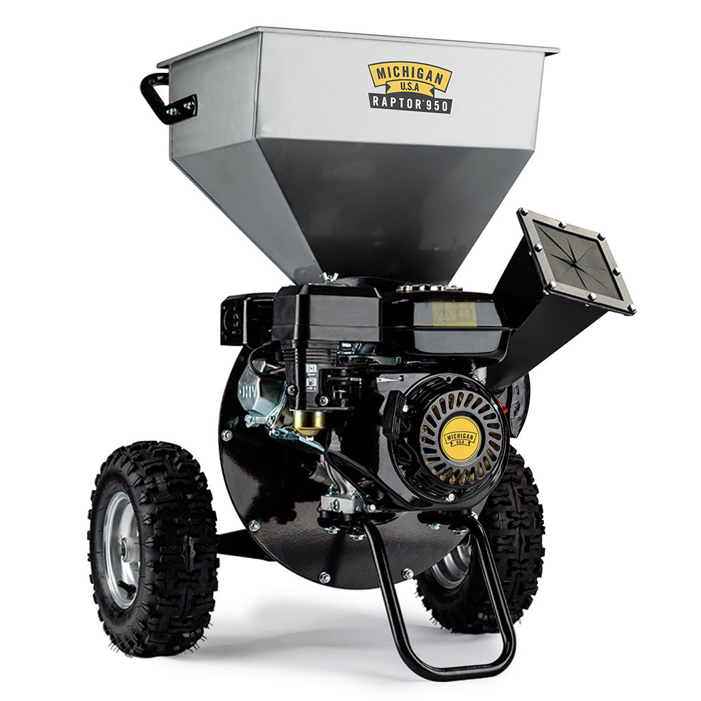 Raptor 950 7HP Petrol Wood Chipper Shredder Mulcher