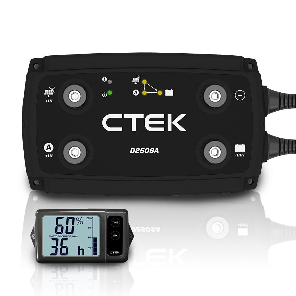 CTEK 20A Off Grid Battery Charging System D250SA Digital Display