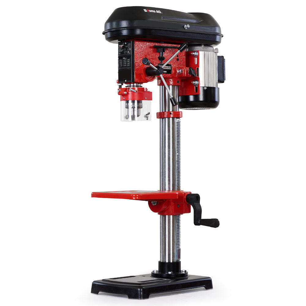 DP15 II 10" Pedestal Bench Drill Press 600W 12 Speeds 16mm Chuck