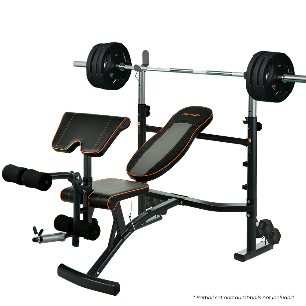 B350 Multi-Station Weight Bench Adjustable Home Gym Fitness Proflex
