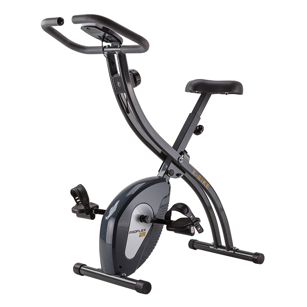 PROFLEX XB2 Folding Magnetic Exercise Bike 8-Level Resistance