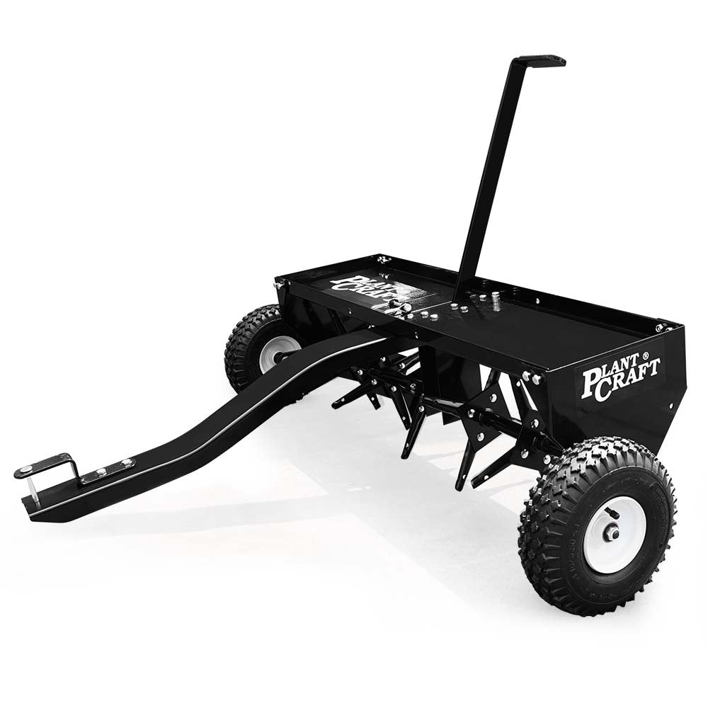 PlantCraft 1m Tow Behind Lawn Aerator Universal Hitch