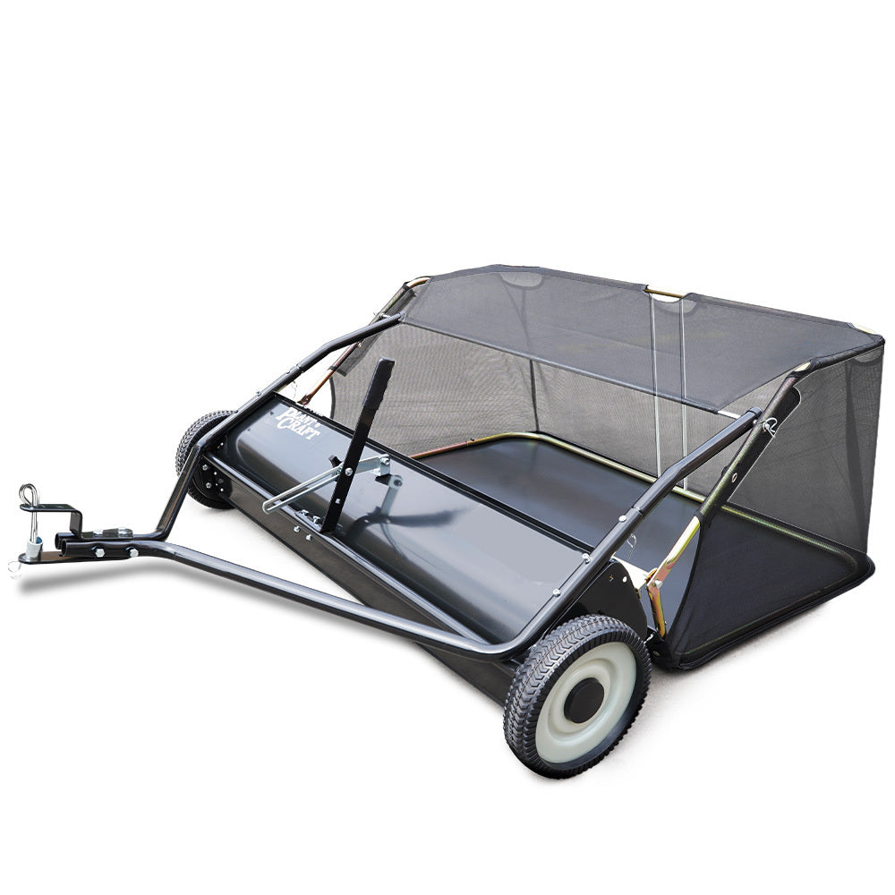 PlantCraft 48" Tow-Behind Lawn Sweeper Universal Hitch