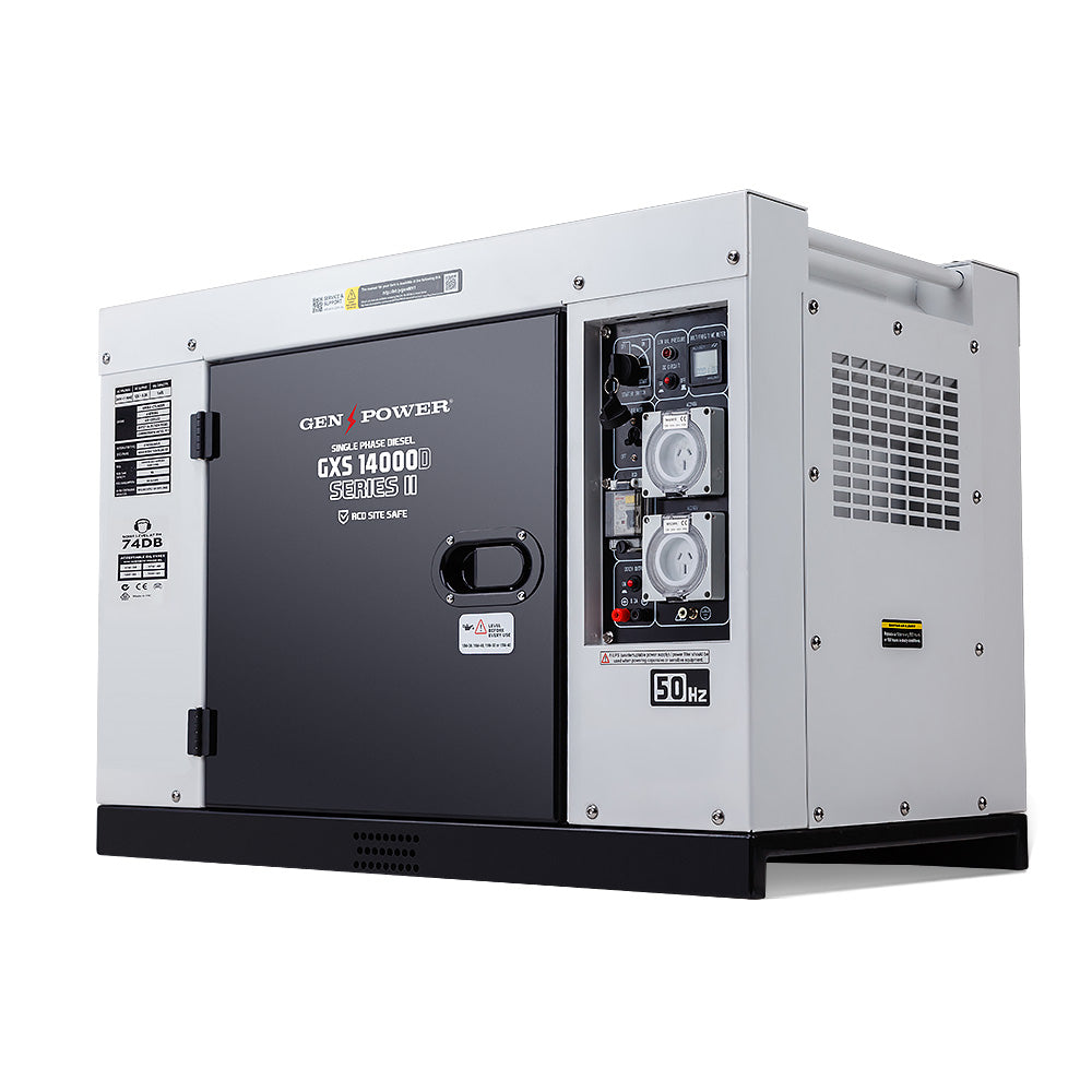 GXS14000D 6kW Diesel Generator Electric Start RCD Safety