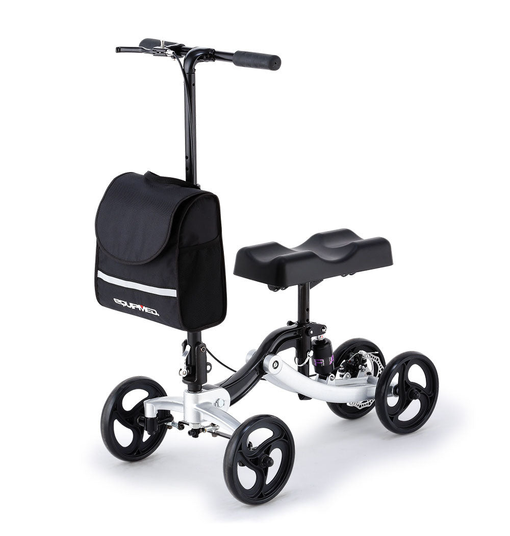 Equipmed Premium Knee Scooter Walker Disc Brake Suspension Bag