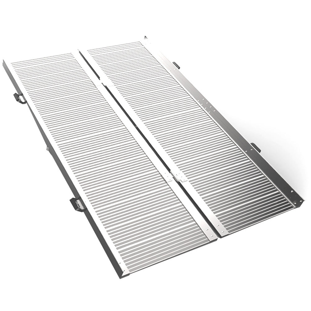 Equipmed 182cm Aluminium Folding Wheelchair Ramp 272kg Rated