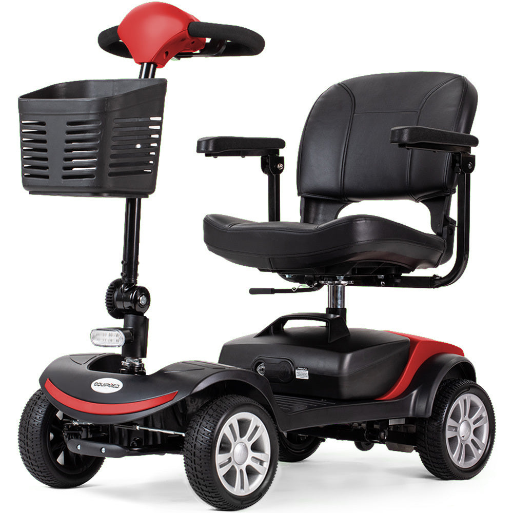 FreeRoam+ Mid Mobility Scooter Lithium Fast Charge Red
