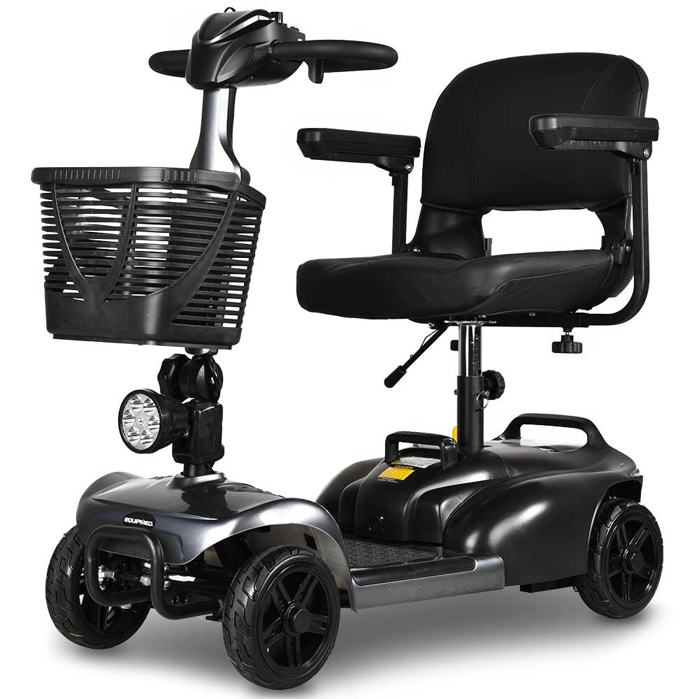 FreeLite+ Mid Electric Mobility Scooter Foldable Lithium Battery Grey