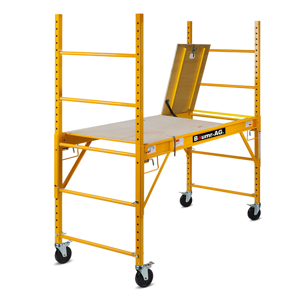 Baumr-AG H18 Mobile Scaffold 450kg Trapdoor Hatch Adjustable