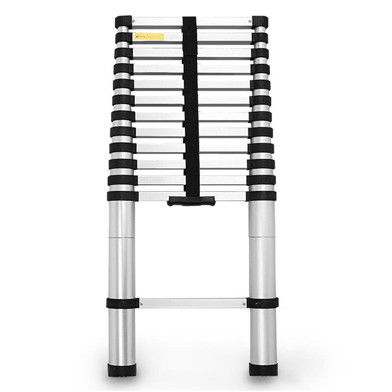 Bullet 3.8m Telescopic Aluminium Ladder Extendable Steps Portable